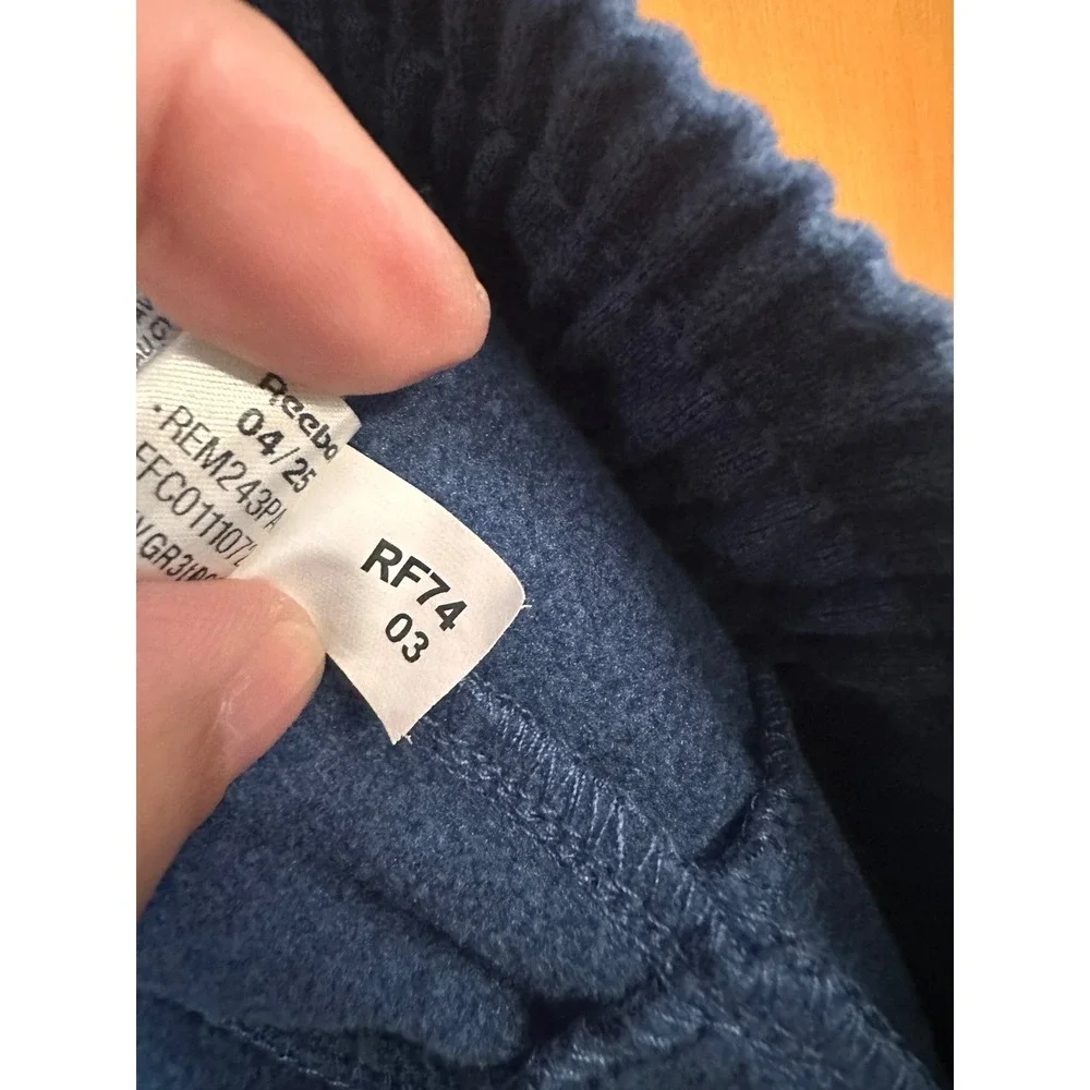 Reebok Sportswear Heather Blue Performance Joggers Athletic Sweatpants XL‎